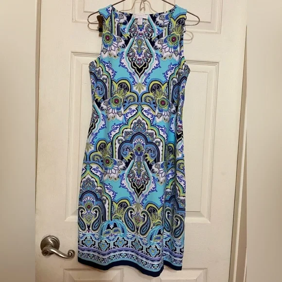 Charter Club | Dresses | Charter Club Pucci Style Summer Dress Petite Small  | Poshmark